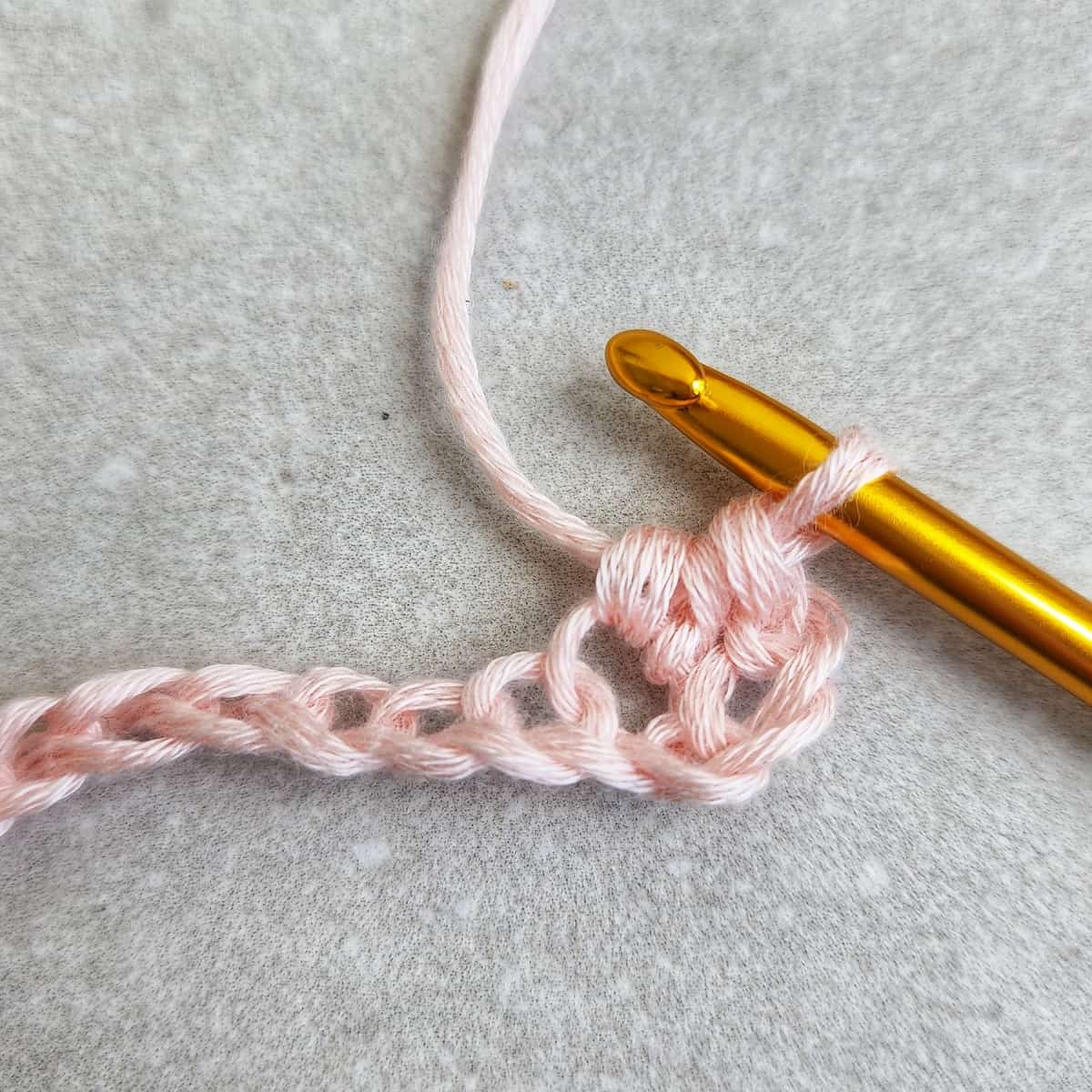 Half Double Crochet V Stitch Free Crochet Tutorial Made By Gootie