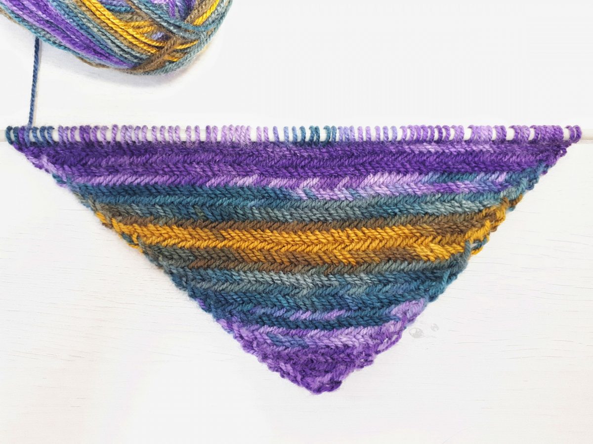 corner to corner knit stitch