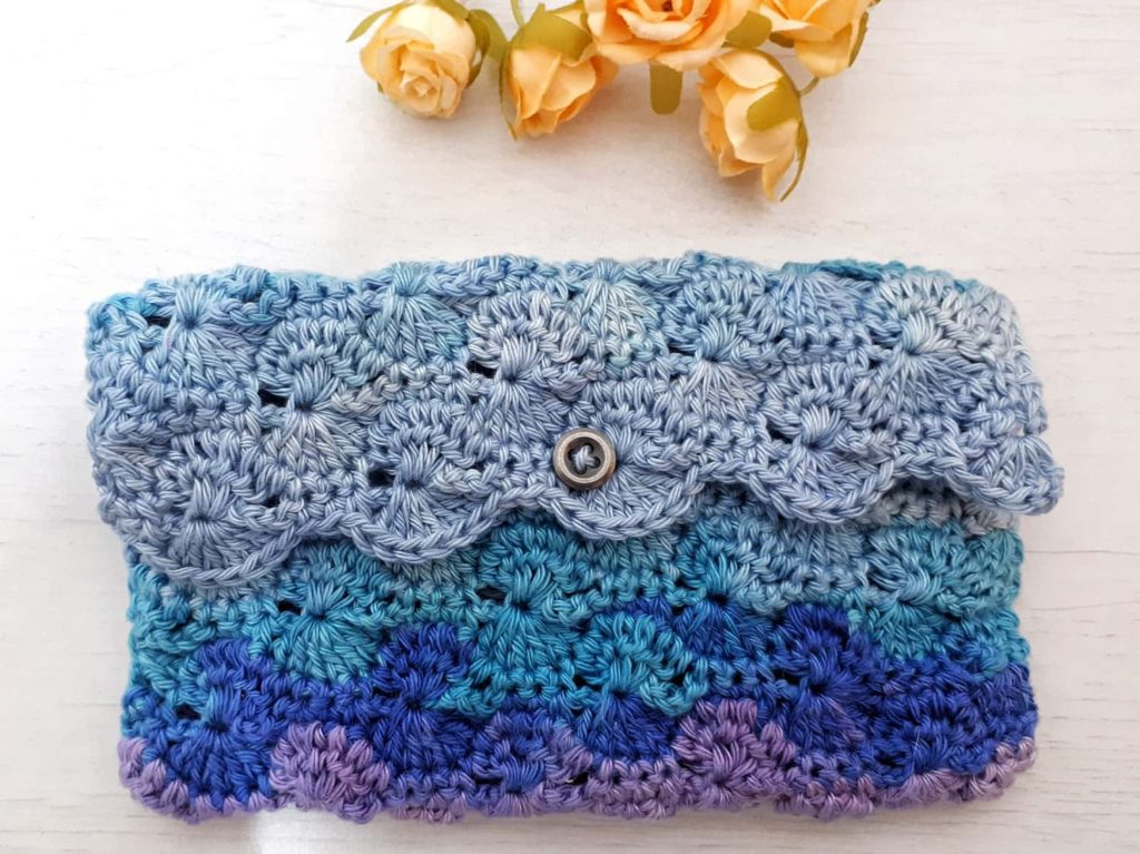 how to crochet a purse catherine wheel stitch made by gootie