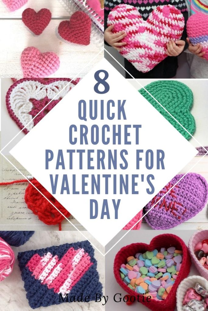 this is a photo of free crochet patterns for valentines day