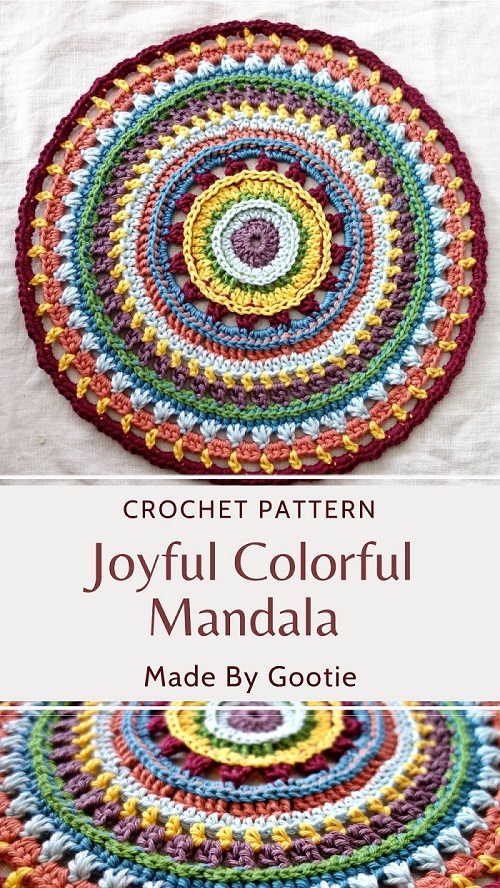 free crochet mandala patterns