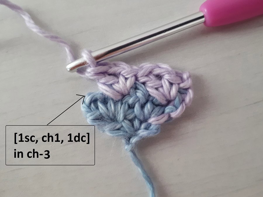 Easy Corner To Corner (C2C) Crochet Wattle Stitch