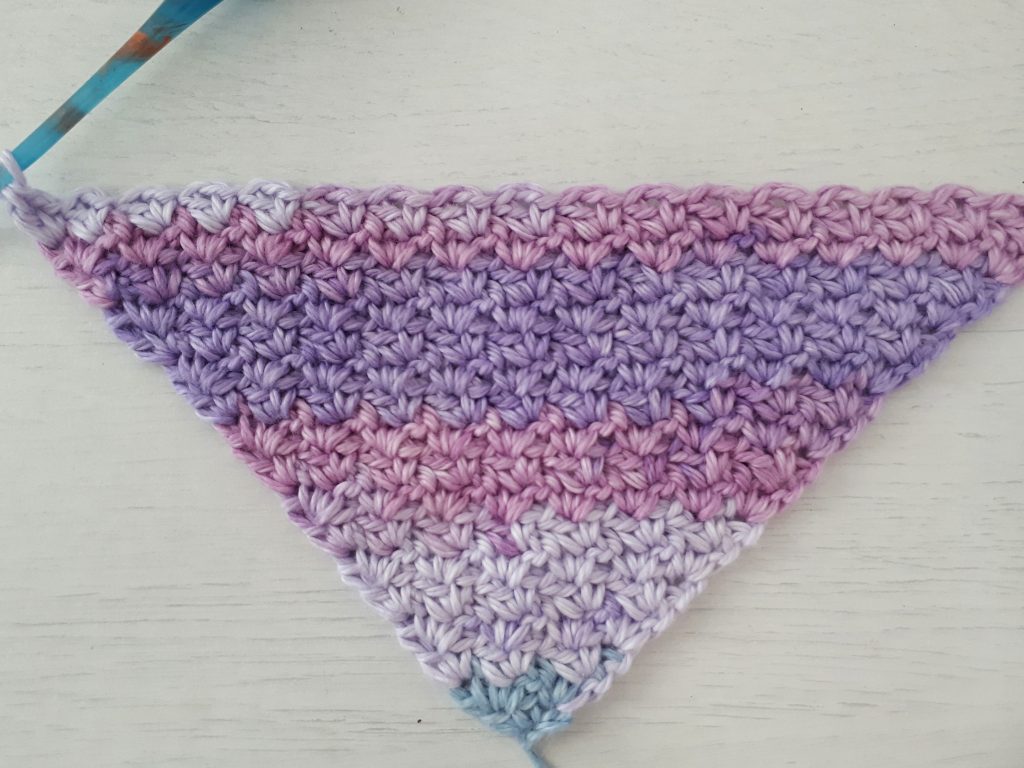 corner to corner wattle stitch crochet pattern