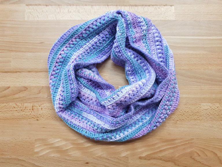free crochet infinity scarf pattern