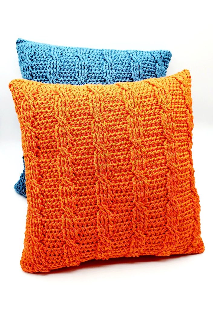 Cheeky Orange Pillow Crochet Pattern