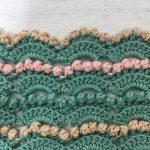 how to crochet bobble border