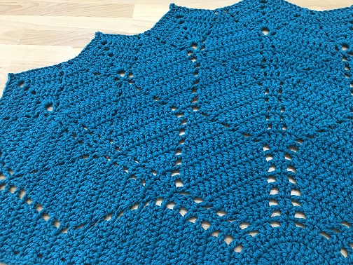 crochet half circle rug pattern