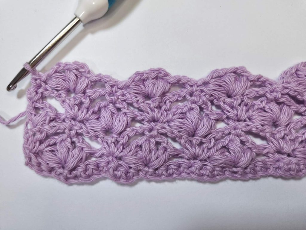 flower lace crochet stitch free pattern made by gootie