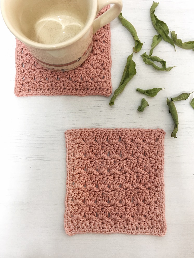 crochet coasters free pattern