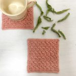 easy crochet coasters pattern