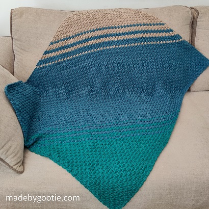 c2c crochet blanket free pattern made by gootie