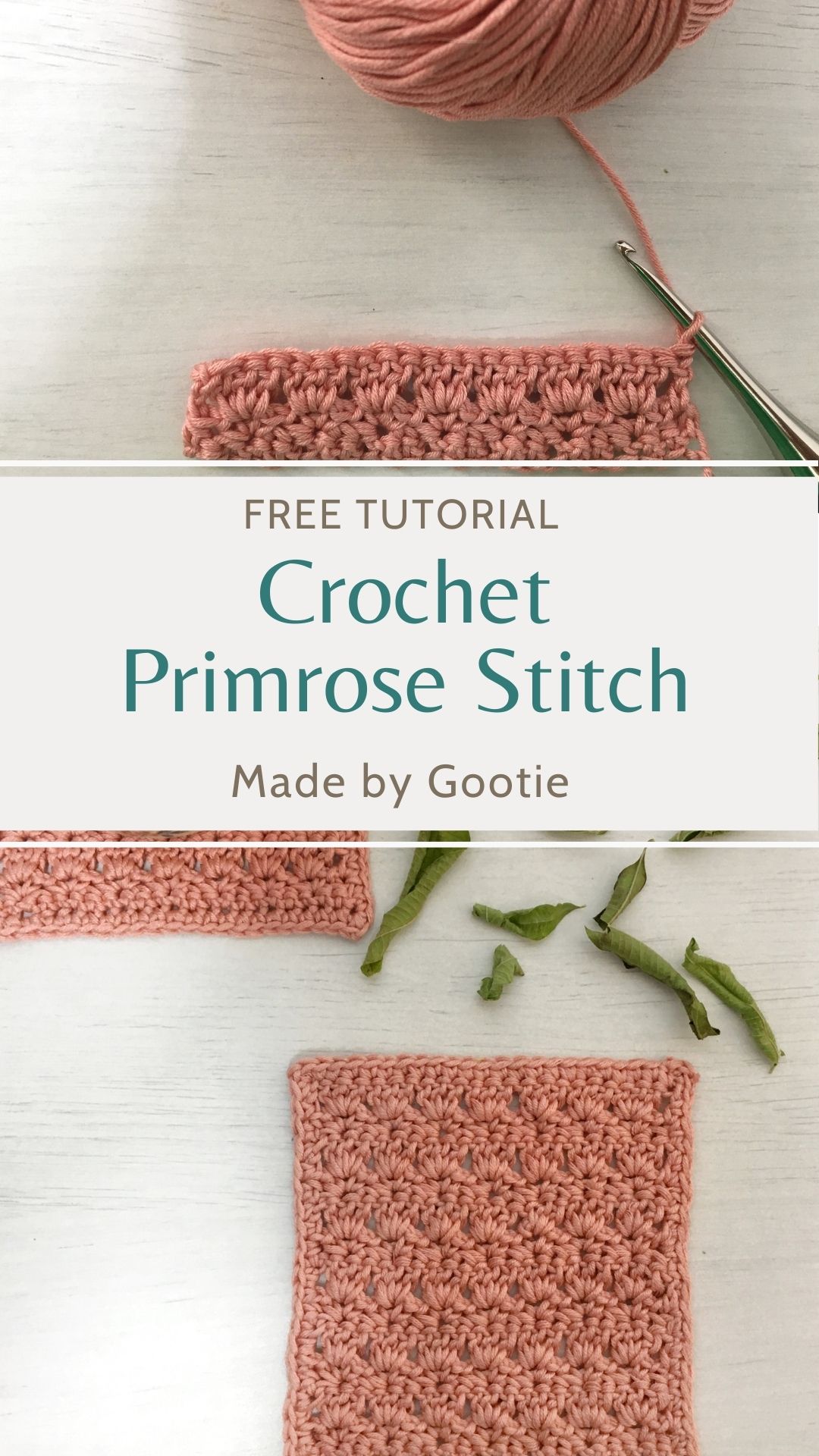 Crochet Primrose Stitch Free Tutorial - Made by Gootie