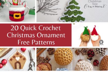 free christmas ornaments crochet