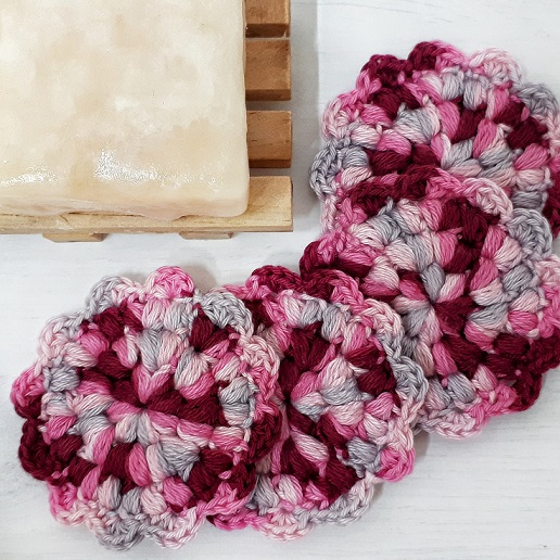 crochet face scrubbies patterns