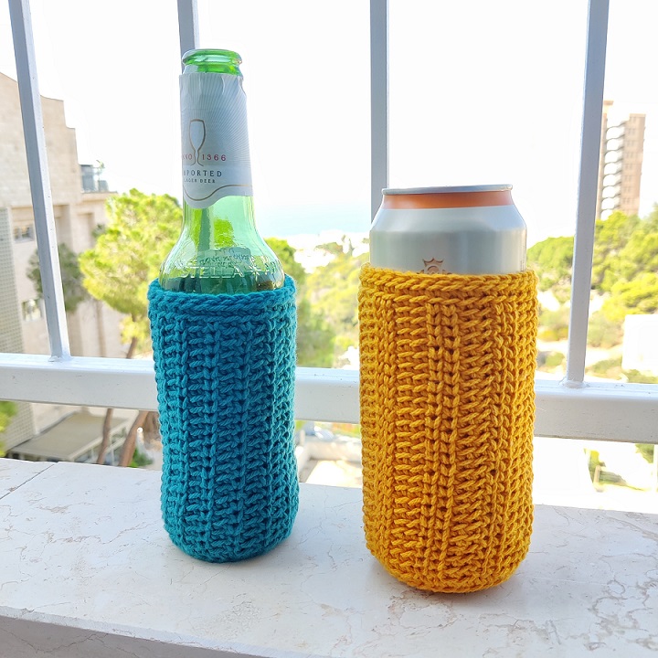 how to crochet a koozie for beginners