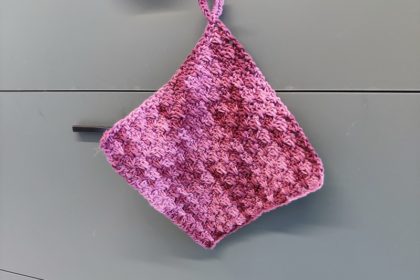 crochet pot holder free pattern