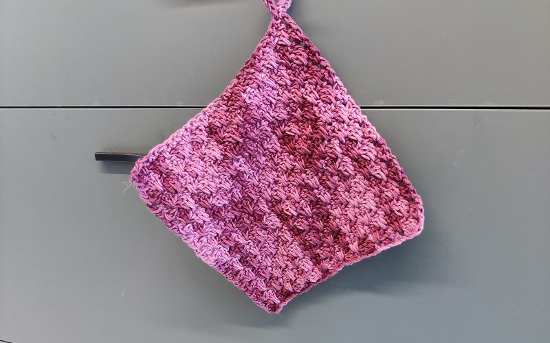 crochet pot holder free pattern