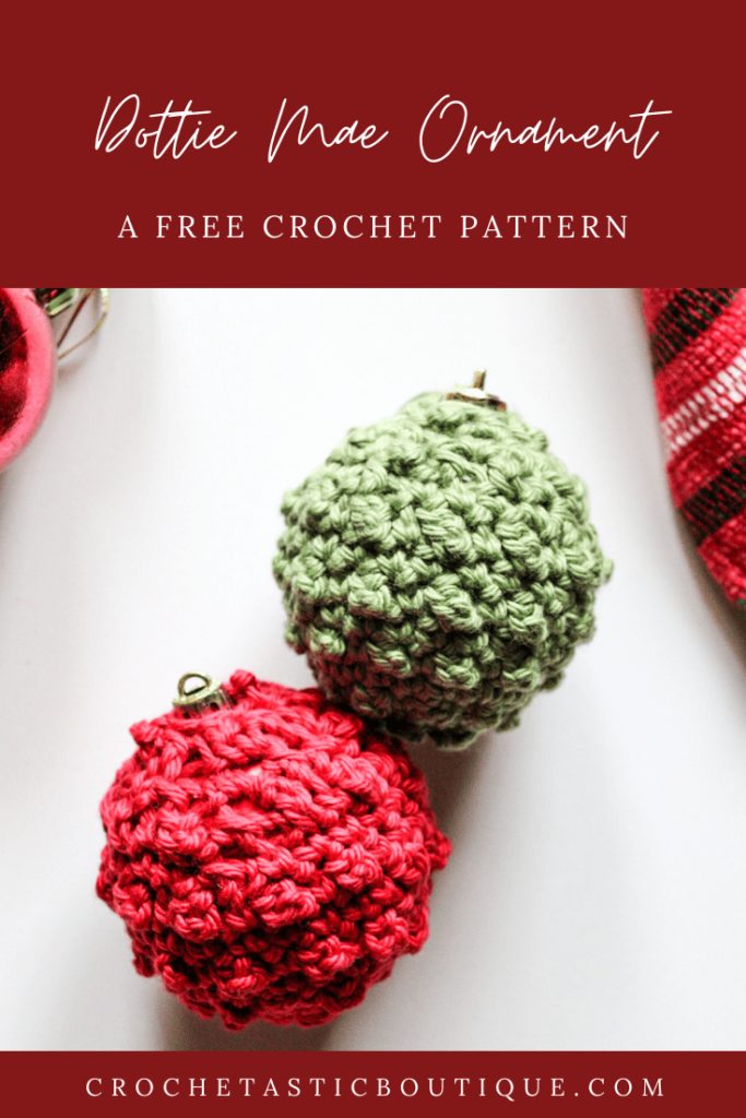 20 Quick Crochet Christmas Ornament Free Patterns - Made by Gootie