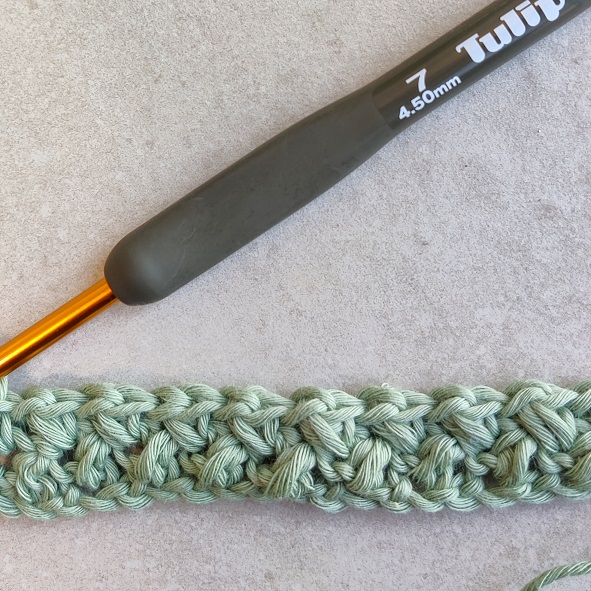 bean stitch crochet 