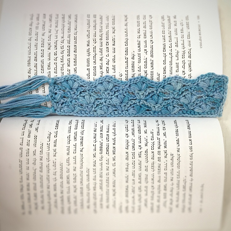 lacy crochet bookmark free pattern made by gootie