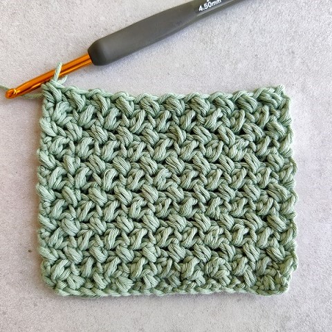 mini bean crochet stitch made by gootie