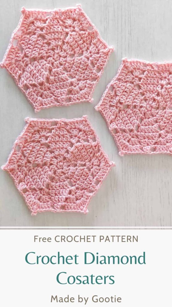 easy crochet coasters made by gootie