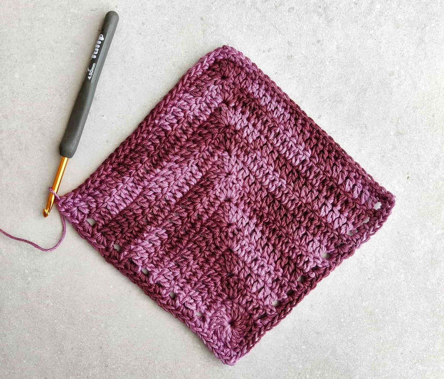 Free Crochet Mitered Square Pattern Made By Gootie