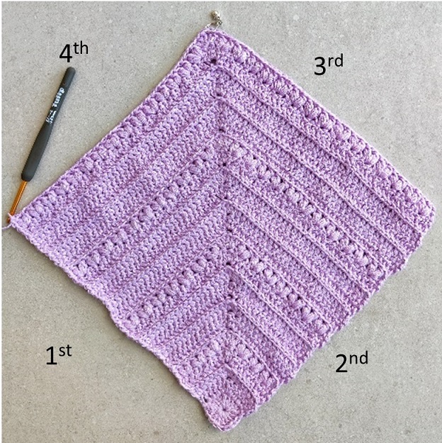 crochet square border