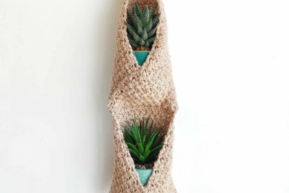 crochet plant hanger pattern