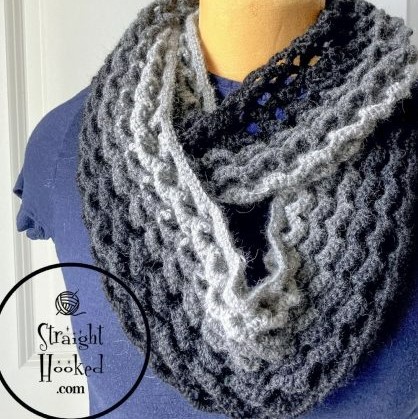 infinity shawl crochet pattern