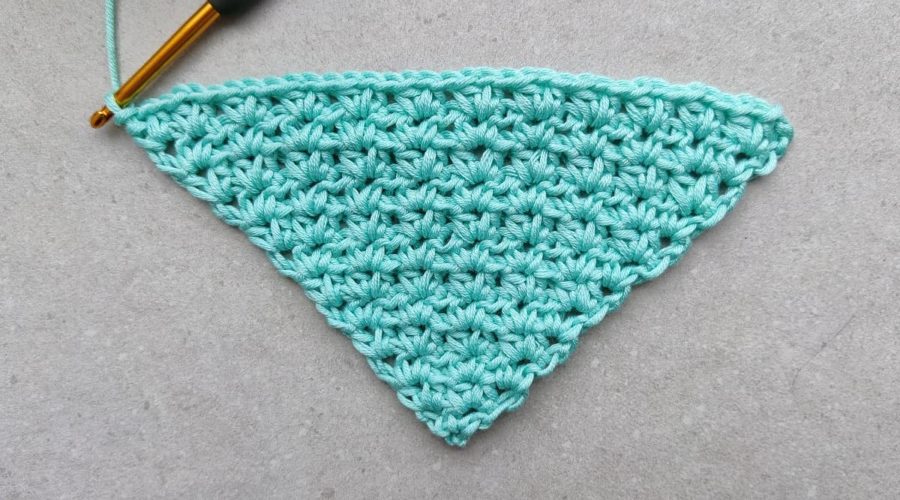 c2c half double crochet