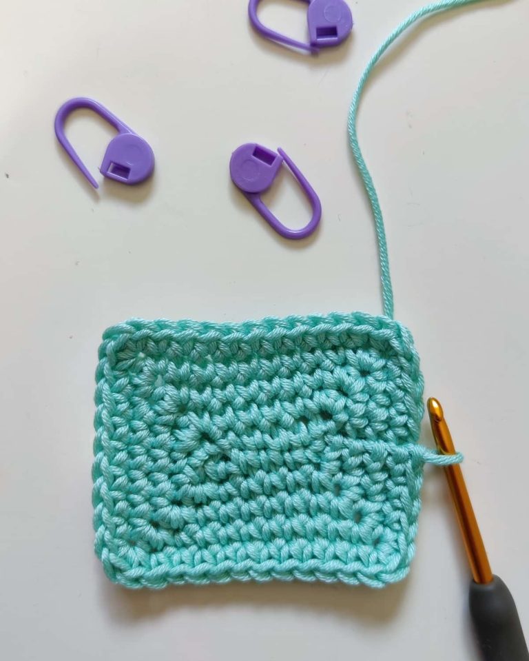 How to Crochet a Solid Rectangle Free Tutorial Made by Gootie