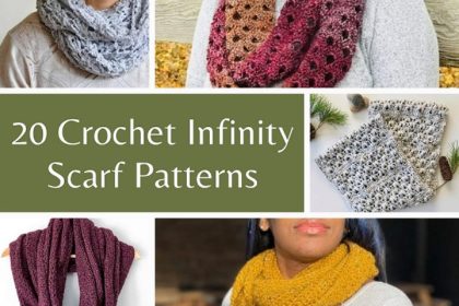 free infinity scarf crochet pattern