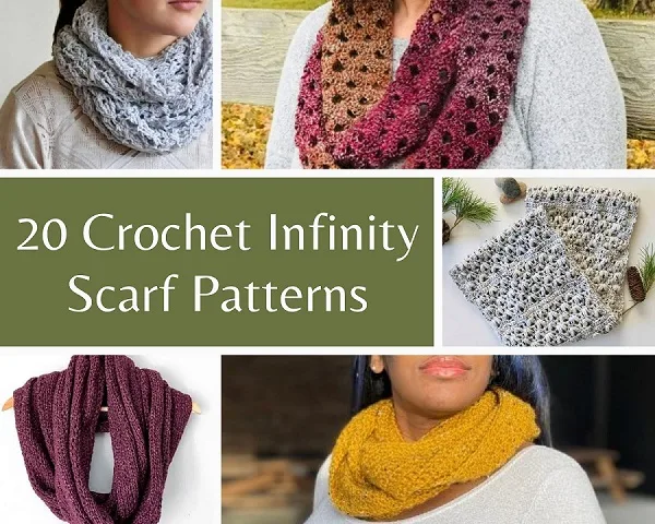 Spring Infinity Scarf Pattern Infinity Scarf Pattern