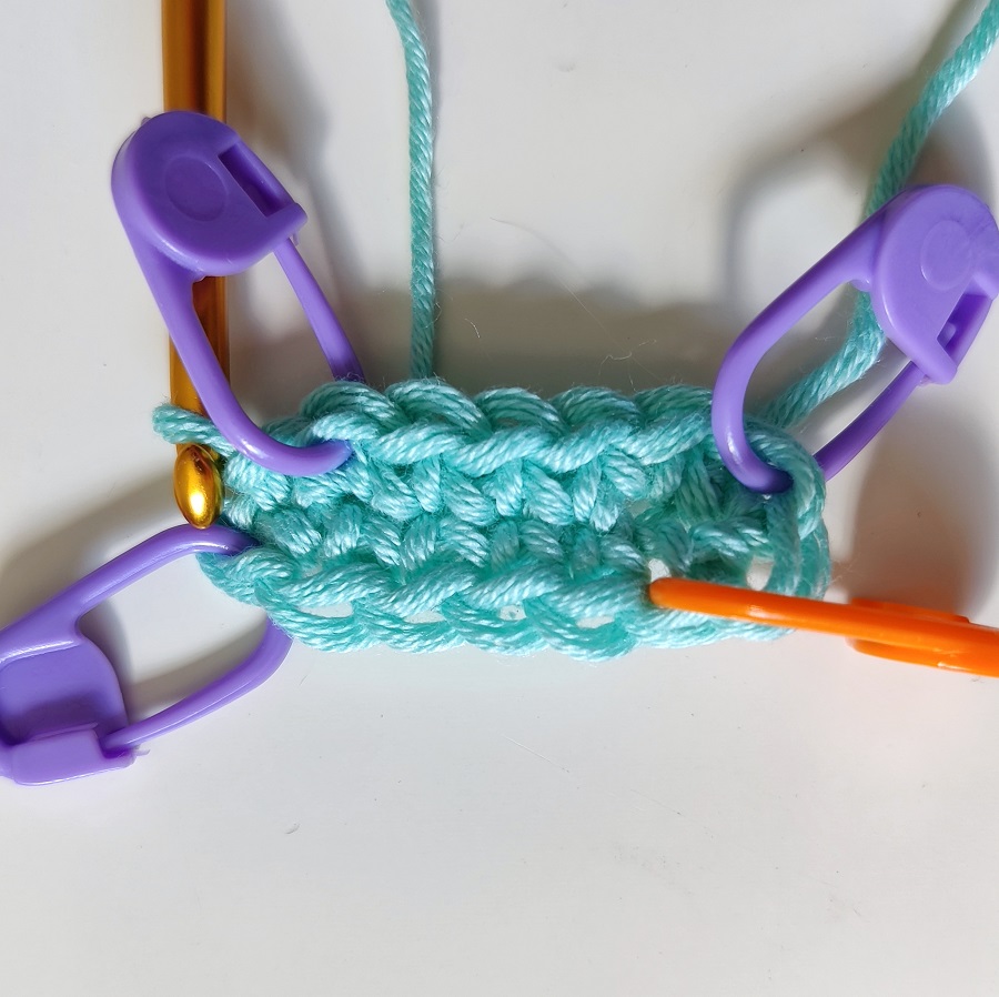 crochet single crochet rectangle