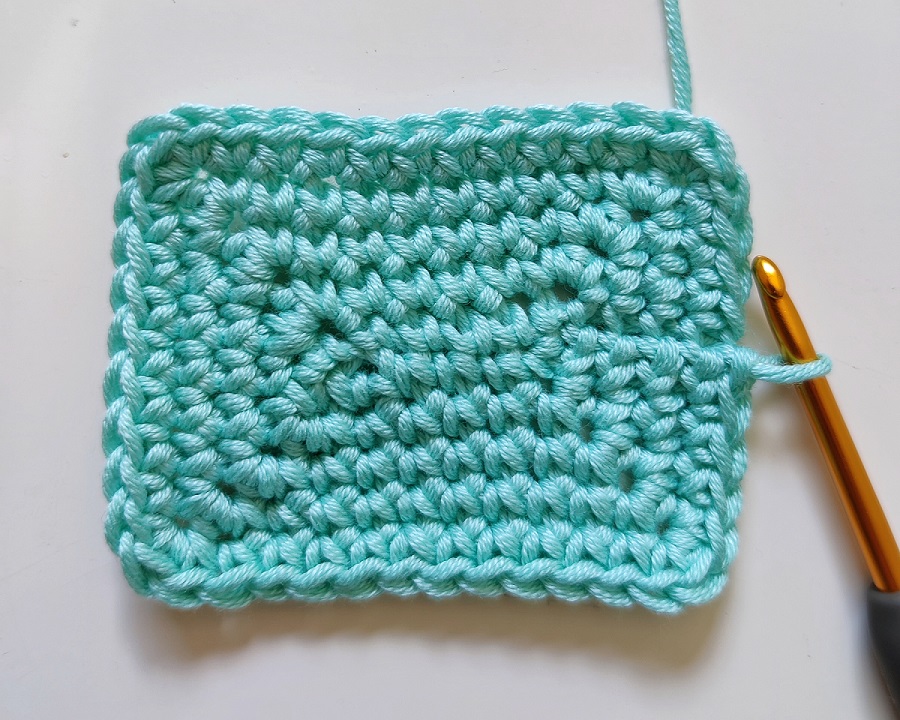 How to Crochet a Solid Rectangle Free Tutorial Made by Gootie