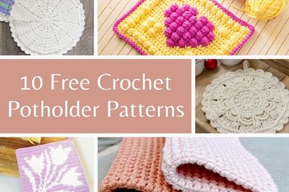 10 free crochet potholder patterns
