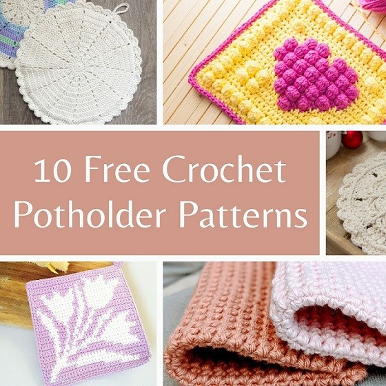 33+ Crochet Potholder Patterns (Free)