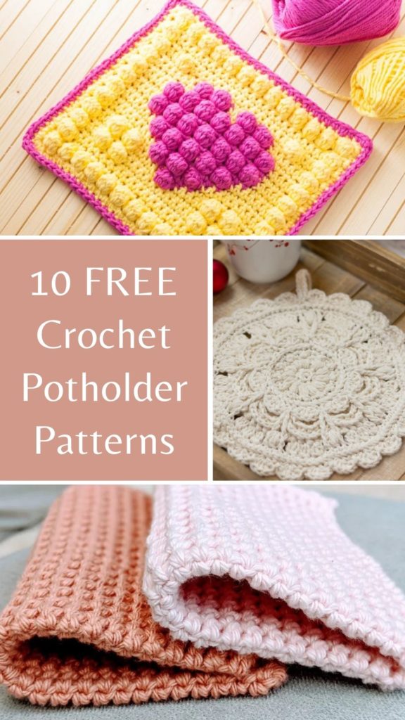 free crochet hot pads patterns