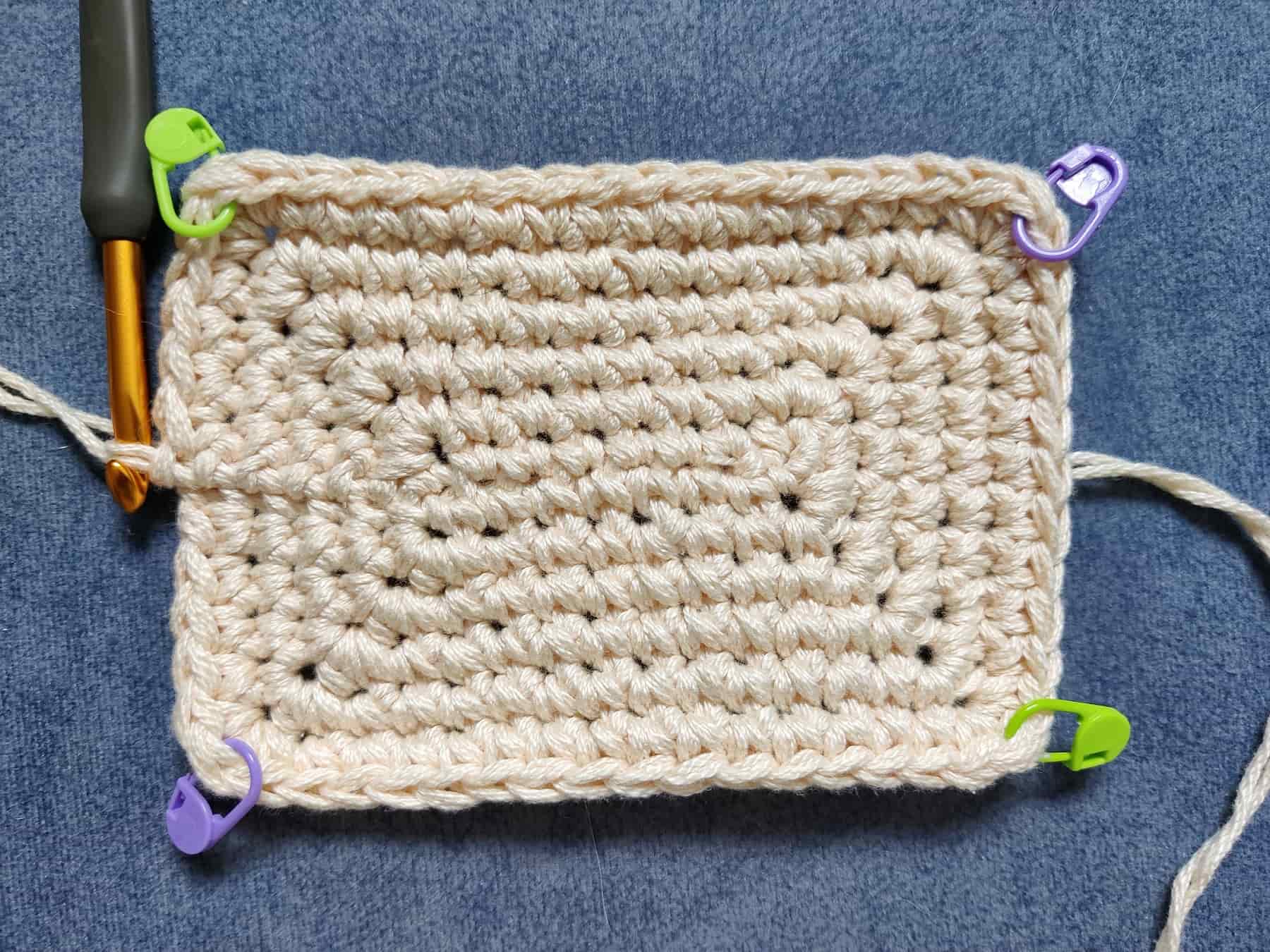 Crochet Doorstop Free Pattern Made by Gootie