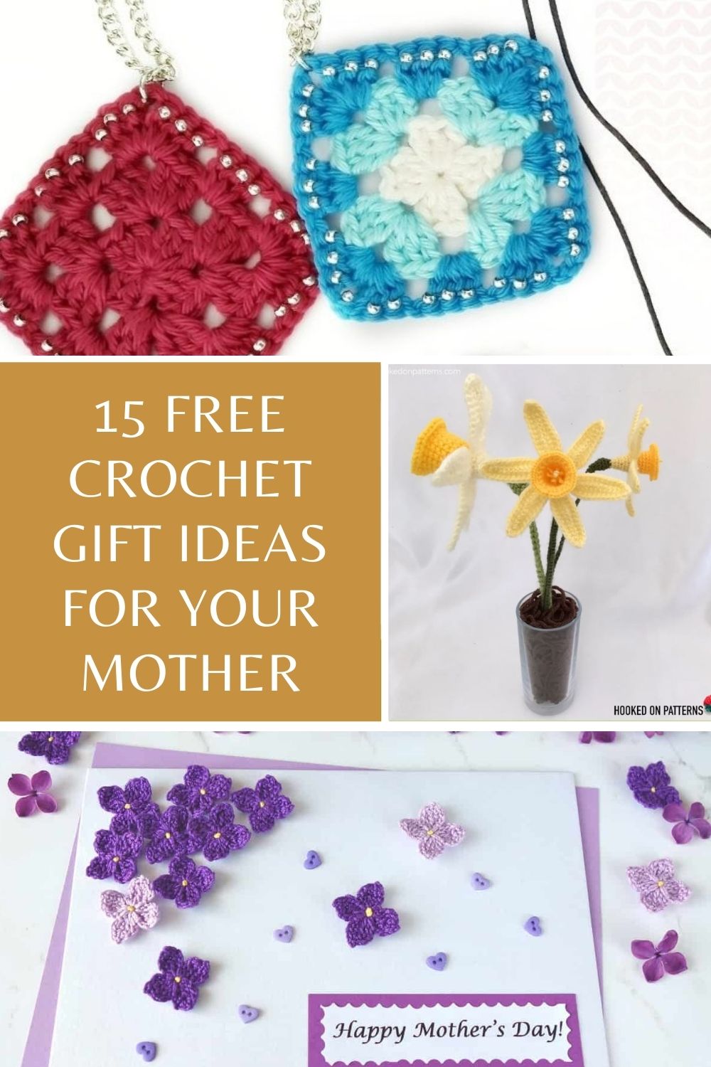 15 Free & Quick Crochet Gifts for Mom - Made by Gootie