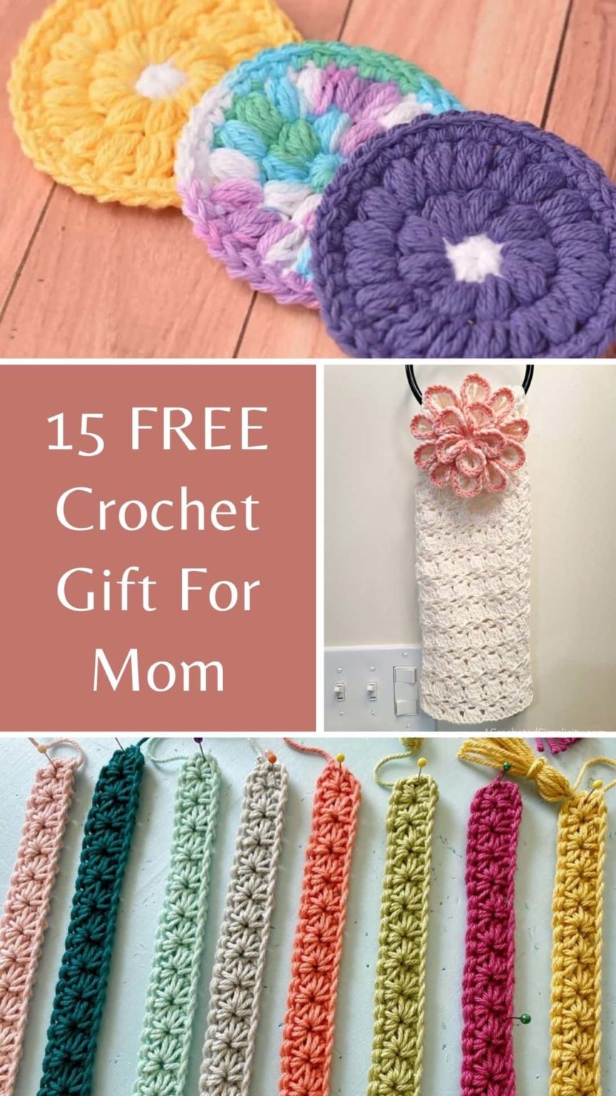 15 Free & Quick Crochet Gifts for Mom Made by Gootie