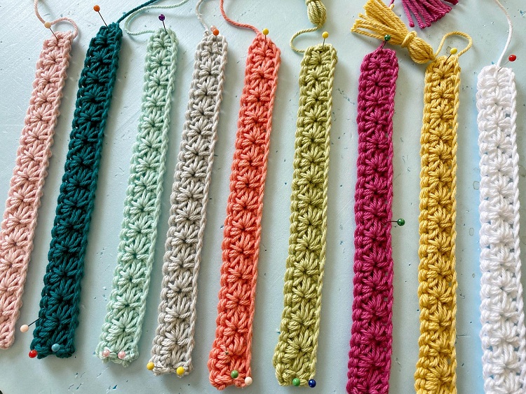easy crochet bookmark free pattern