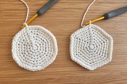 how to crochet a flat circle