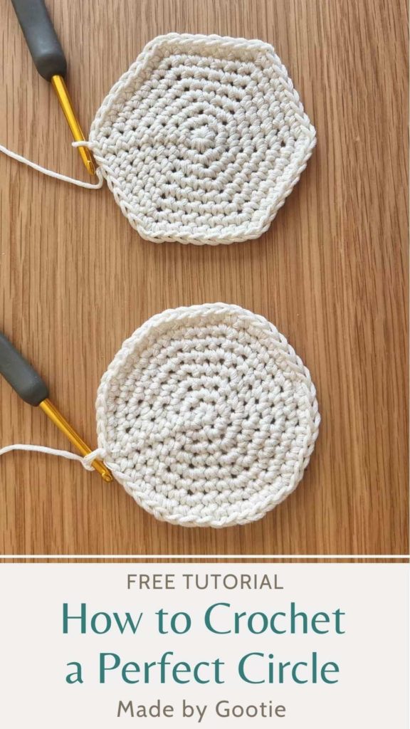 how to crochet a perfect circle