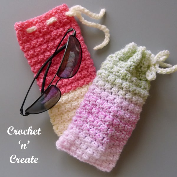 crochet sunglasses free crochet pattern