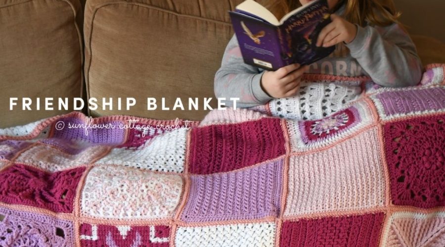 the friendship blanket CAL free crochet along blanket patterns