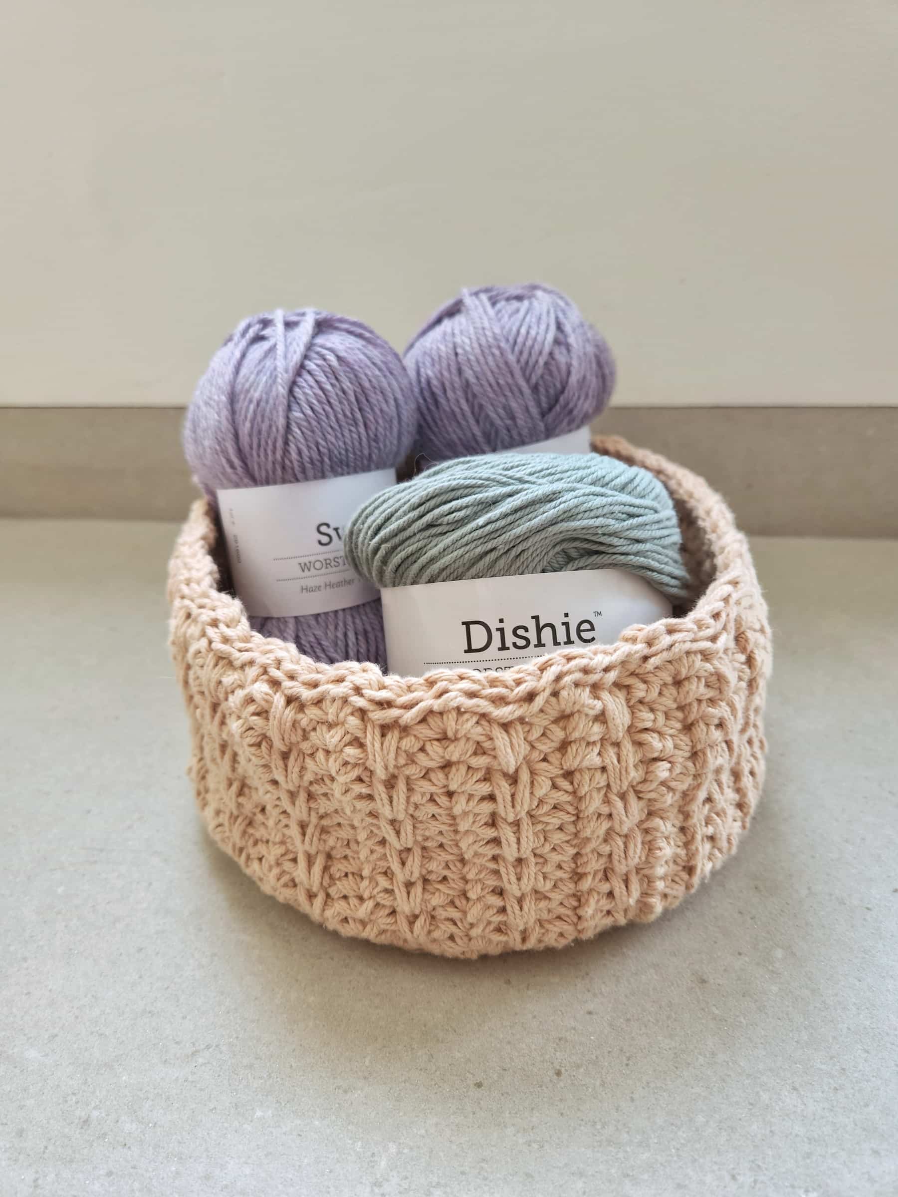 crochet nesting basket free pattern made by gootie