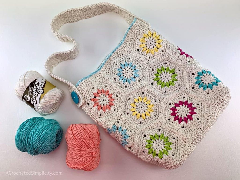 crochet tote bag free pattern