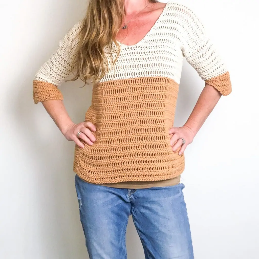 Vega-Beginner-Crochet-Sweater-Pattern